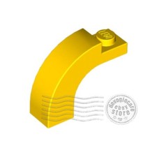 2x LEGO 6005 Arco 1x3x2 Giallo