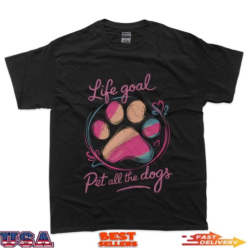 Maglietta life goal pet - goal, tutti