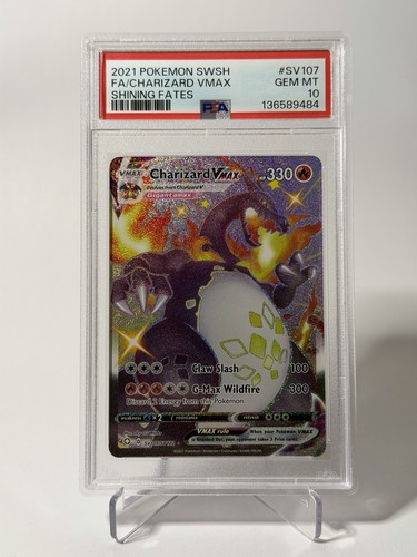 Pokemon charizard - (psa, 10)