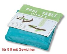Telo Coprente Con Pesi Per Tavoli Da Biliardo Da 9 FT