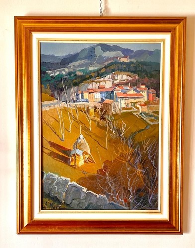 Aldo mari dipinto - dipinto, tela