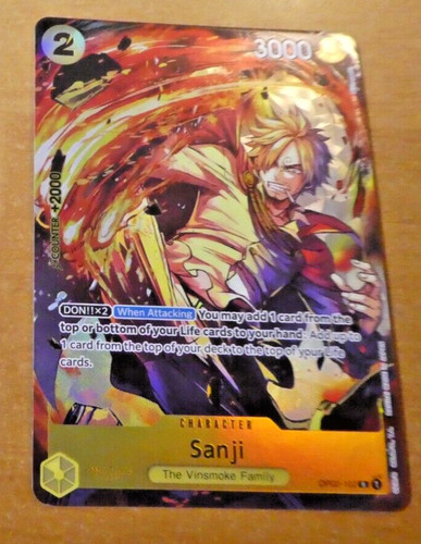 One piece english - card, holo