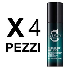 Tigi Catwalk Curlesque Curls Rock Amplifier 150ml - amplificatore ricci kit 4 pe