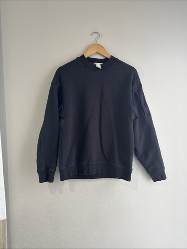 Felpa girocollo move - h&m, nero