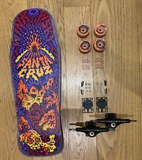 Santa Cruz Pro Skateboard Deck Winkowski Volcano Shaped Multi 10.34"