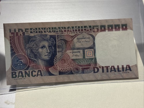 Banconota 50000 lire volto - 50000,