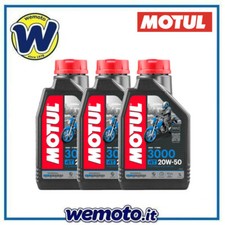 3 Litri Olio Motore MOTUL 3000 20W50 Minerale SL/SG/SH/SJ MA2 Harley Davidson