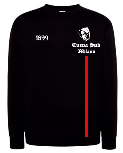 Felpa girocollo milan 1899 - milan,