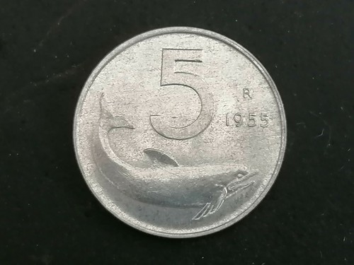 Repubblica moneta lire - repubblica, 5