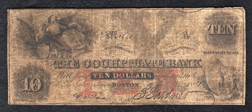 1851 the cochituate bank - 1851,