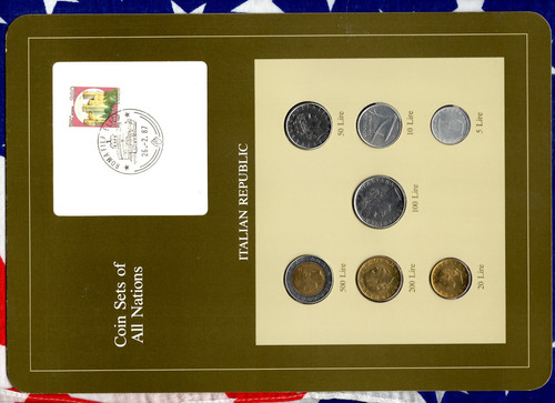 Set monete tutte - set, nazioni