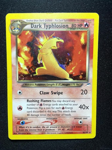 Dark typhlosion 105 - dark, 10/105