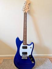 Squier Bullet Mustang HH - Blu