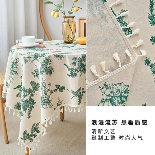 Tovaglia jacquard lino di - tovaglia, in