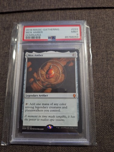 Carta magica mox - mox, amber