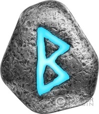 BERKANAN Cast Rune 1 Oz Silver