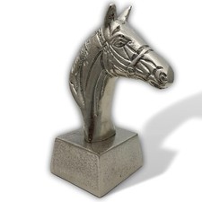 Scultura cavallo 19cm busto