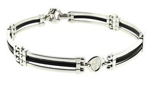 Baraka Black Rubber and 18K