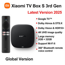 New Xiaomi TV Box S 3Rd Gen