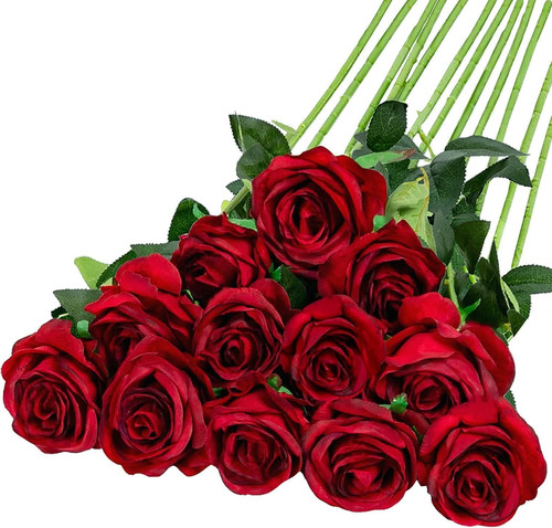 Rose finte in seta - finte,