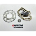 KIT CADENA PIÑONES BETA RR MOTARD 125 4T LC 2018-2021-2024