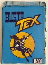 BUSTA TEX AZZURRA ORIGINALE L.500