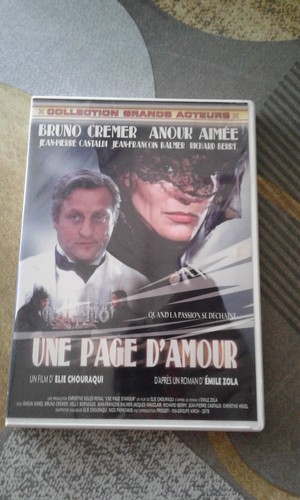 Dvd une page - page, d'amour*bruno