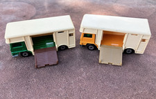 Lesney Matchbox Superfast SF40 Horse Box con porta rampa funzionante - Lotto di 2 giocattoli
