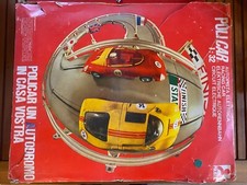 Gioco da tavolo Polistil Dromocar vintage FUNZIONANTE pista macchinine