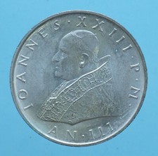 GIOVANNI XXIII 500 LIRE 1961 ROMA MONETE DA COLLEZIONE ARGENTO SILVER COIN 