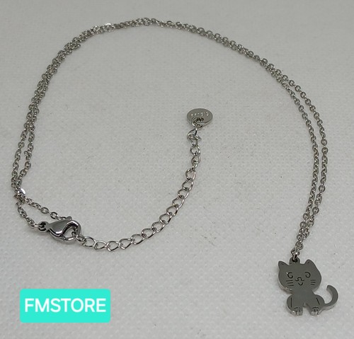 Collana con ciondolo - gatto, cat
