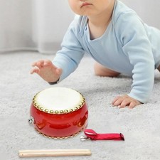 Tamburo in legno giocattolo