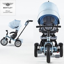 Passeggino passeggino originale BENTLEY TRIKE jetstream blue carrozzina triciclo blu