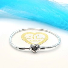 Bracciale argento 925 cuore