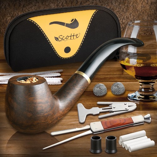 Scotte pipa per tabacco fatta - pipa,