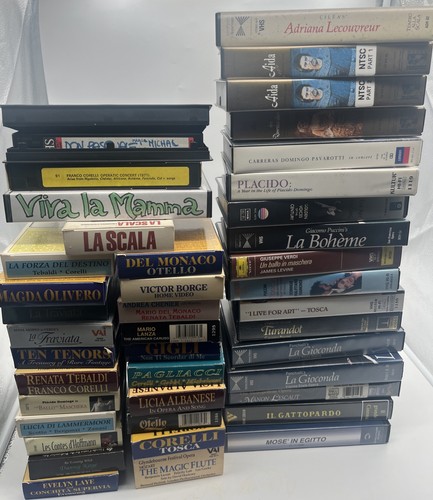 Vintage opera performance - vintage, vhs