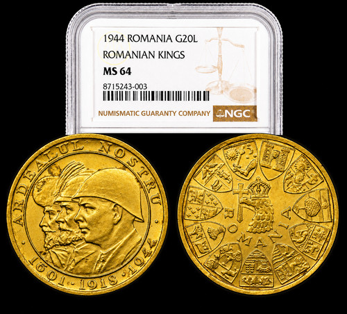 1944 romania lei - romania, g20l