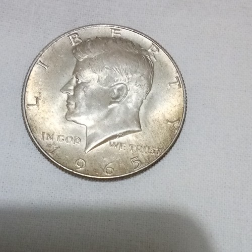 Kennedy usa half dollar - kennedy, 1965