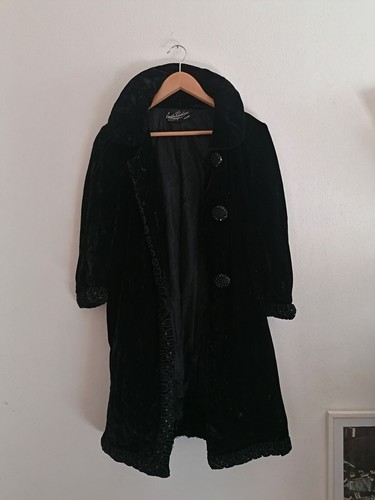 Cappotto vintage vellluto - , anni