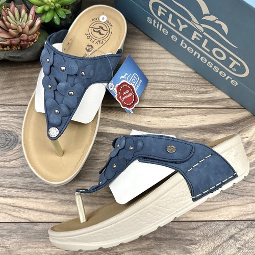 Nib fly flot - suede, flower