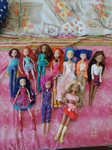 Winx club bambole - bambole, lotto