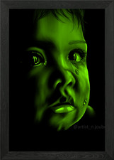 Il bambino che piange poster