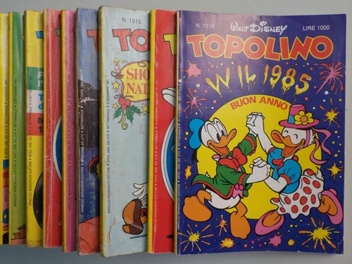 Topolino annata 1984 semi - annata,