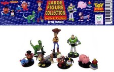 TOY STORY Gashapon SET 7 Figure LARGE FIGURE COLLECTION Originali YUJIN Giappone