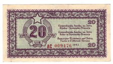 -379- 20 LIRE 1945 OCCUPAZIONE
