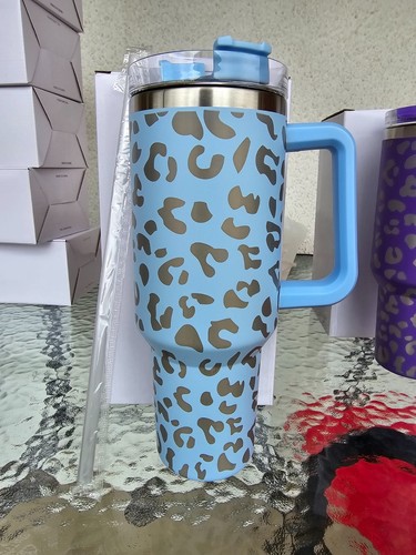 Bicchiere blu acciaio - 40,