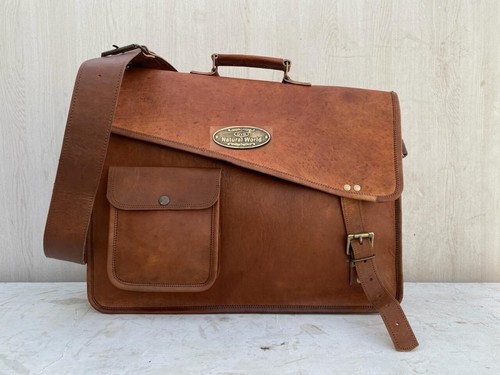 Leather messenger uomo - messenger,