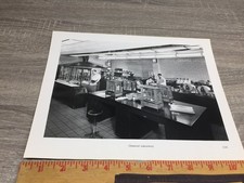 Foto vintage laboratorio chimico fabbrica Nordberg 8,5x11 bianco e nero industriale