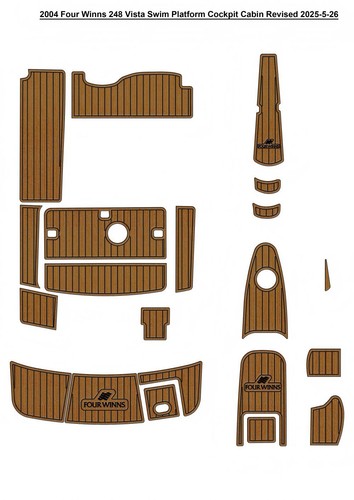 2004 four winns 248 vista - 248, swim