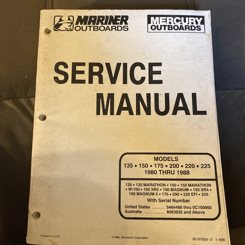 Mariner mercury manuale - mercury,